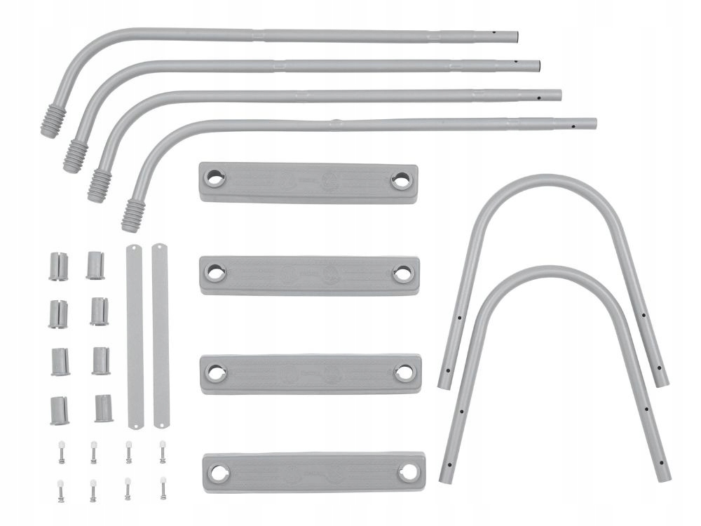 Bezpieczna Metalowa Drabinka Basenowa Schodki do Basenu 84 cm BESTWAY 58430 Producent Bestway