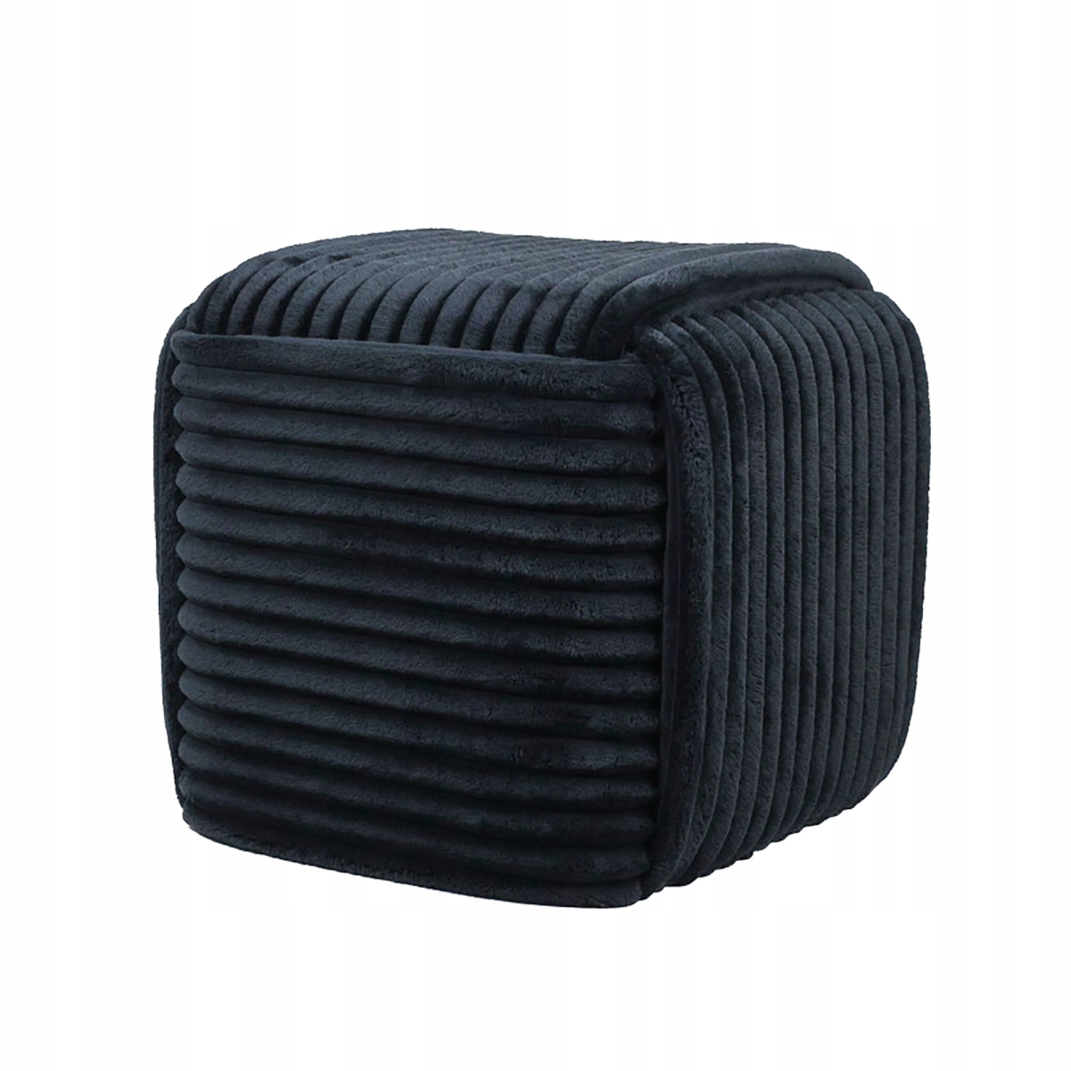 Puf Wiki Černo 43x43x38 cm Elegance a pohodlí