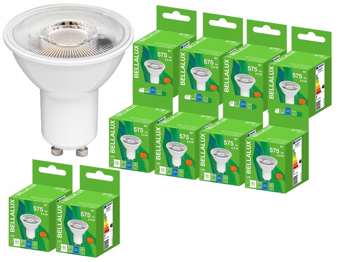 

Bellalux żarówka reflektor Led GU10 6.9W 4000K 36°