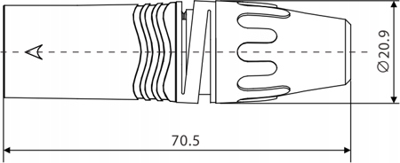 WTYK XLR MĘSKI 3 PIN ROXTONE XM3NT MIKROFONOWY Marka Roxtone