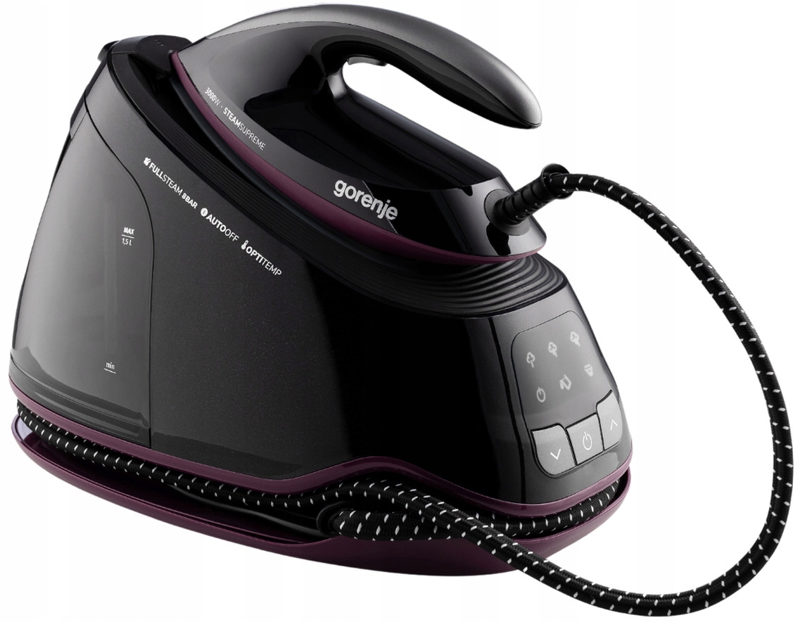 Parní Generátor SGD3000BKV Gorenje 3000 W 480 g/min Keramická Patka 8 Bar