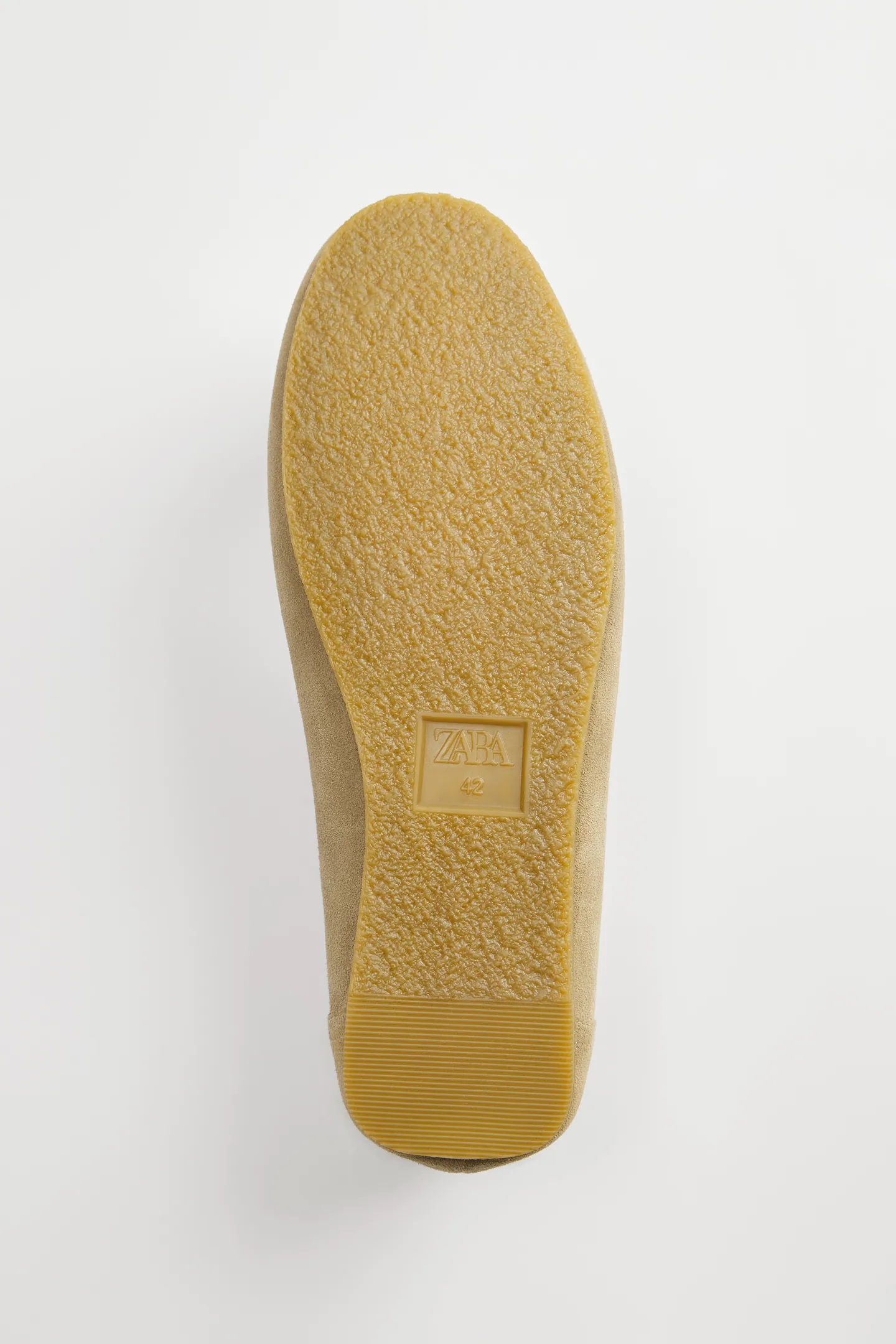 ZARA BEŻOWE SKÓRZANE MOKASYNY BUTY DRIVER 40 Kolor beżowy