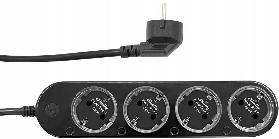 Shelly Power Strip 4 Gen4 čierna