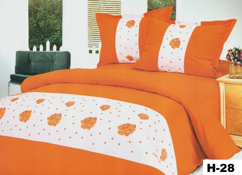 Pościel bawełna 160x200 haftowana przescieradło jaśki