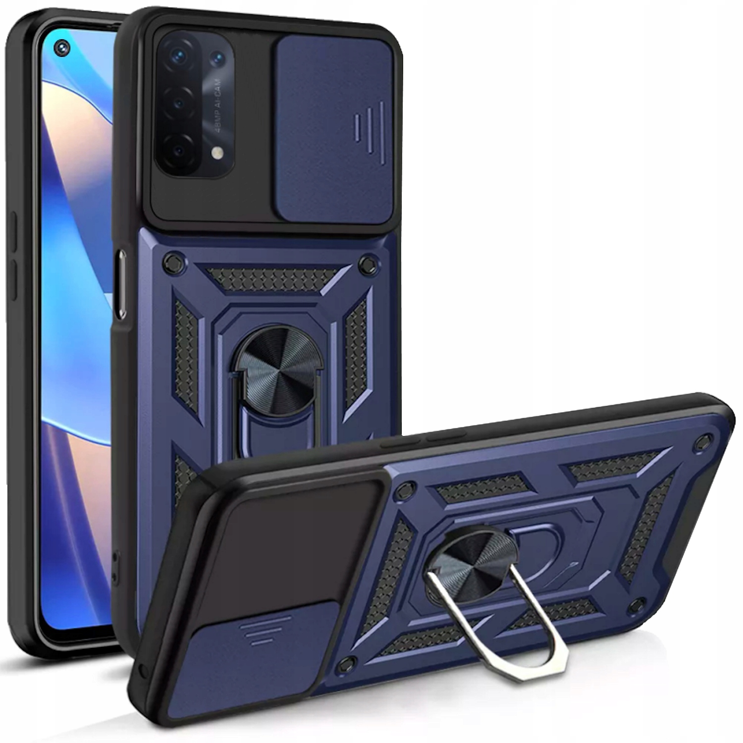

Etui Pancerne Obudowa Case Futerał do Oppo A74 5G