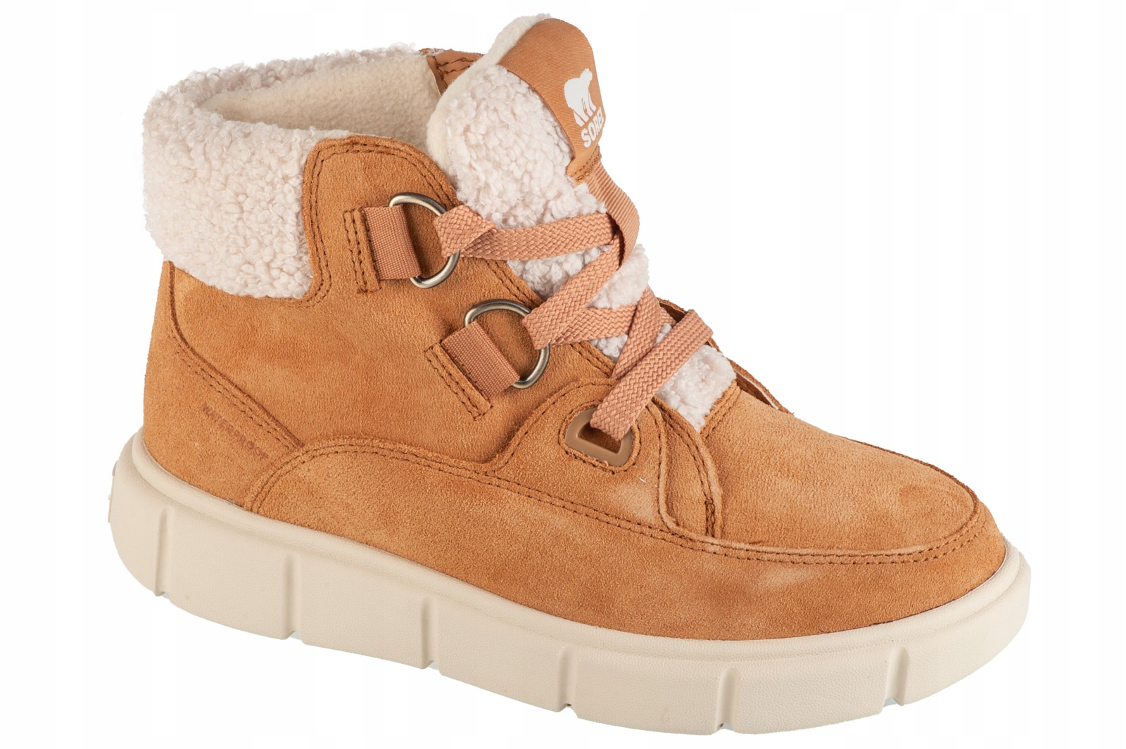 Sorel Explorer III Nw Lace Wp (36) Zimní boty Dámské Semišové Hnědé