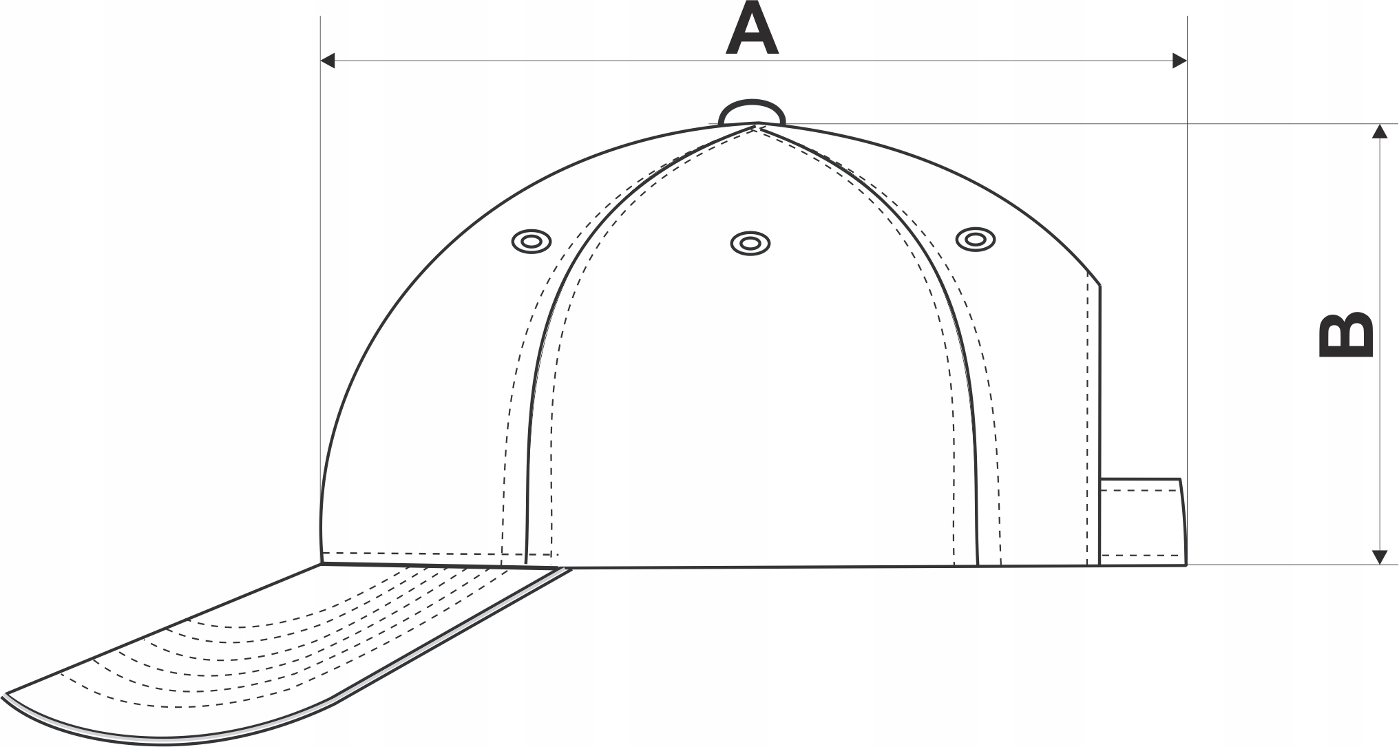 Czapka bejsbolówka bawełniana z daszkiem Model regulowana METALOWE ZAPIĘCIE