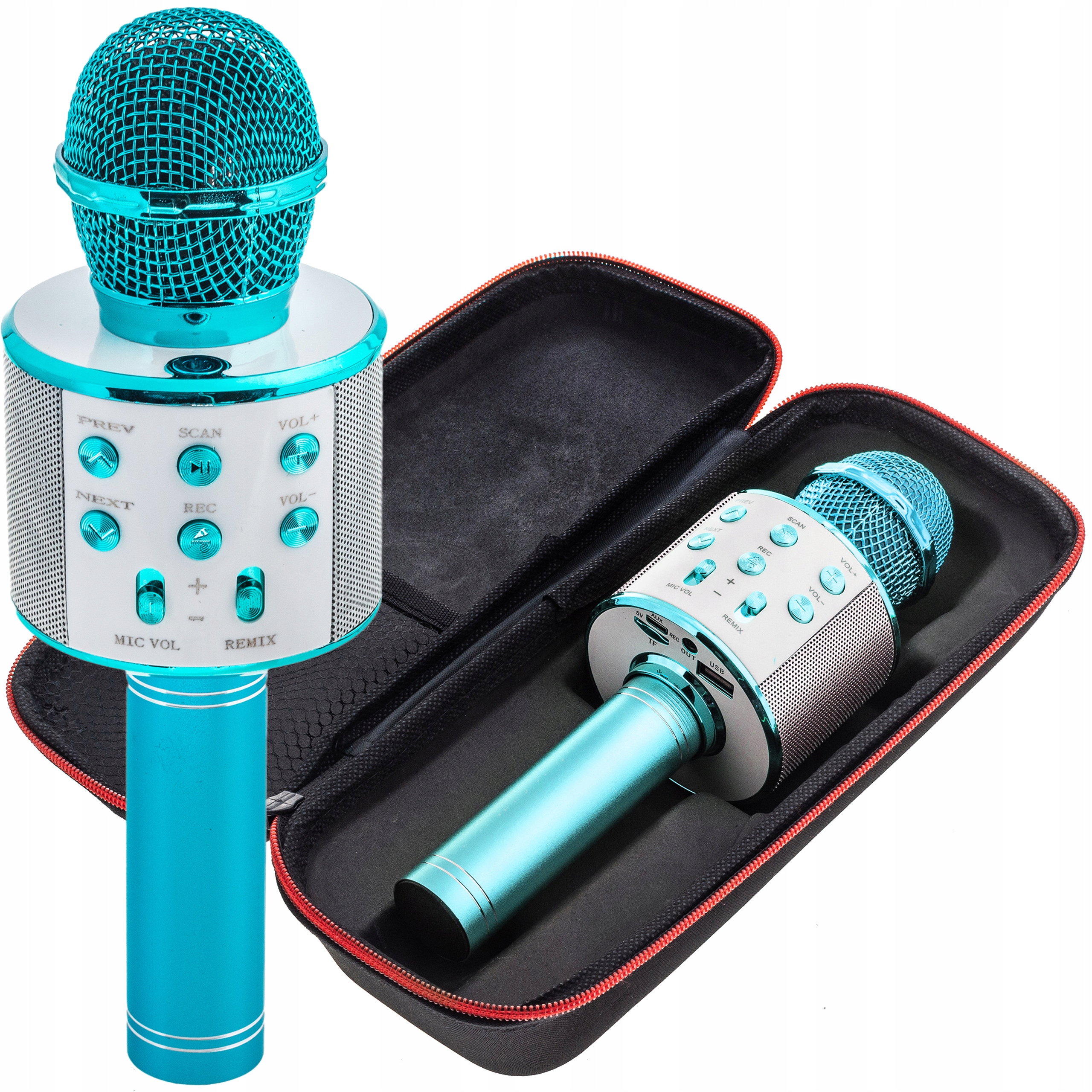 

Mikrofon Bezprzewodowy Karaoke Głośnik Bluetooth