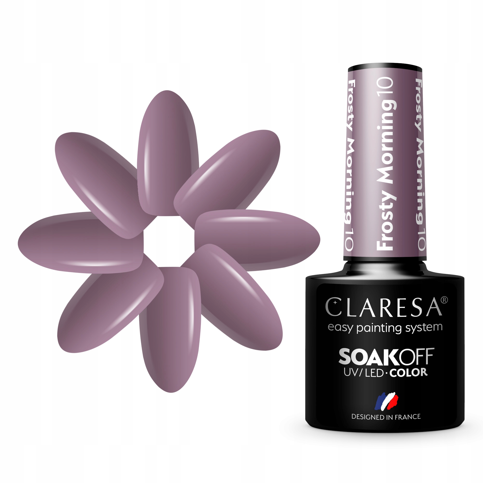 

Claresa Pastelowy Lakierhybrydowy Frosty MORNING10