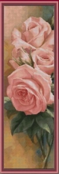 Křížková výšivka počítaná sada (kanva, mulina)