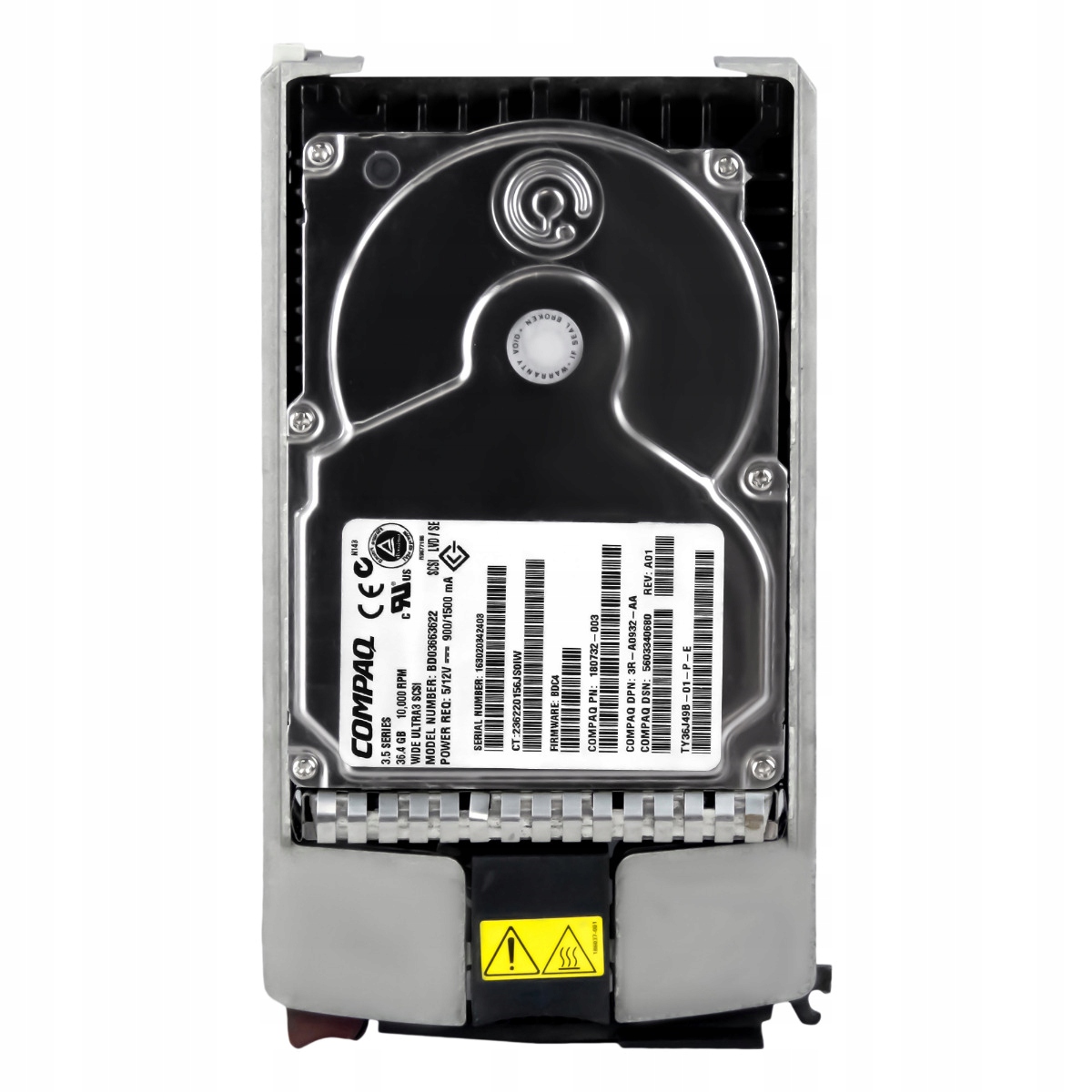 Compaq BD03663622 180732-003 36,4 Gb 10K Scsi U160 3,5" TY36J49B