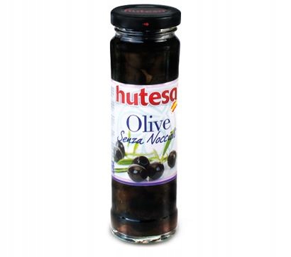 

Oliwki czarne bez pestek w zalewie 140g Hutesa