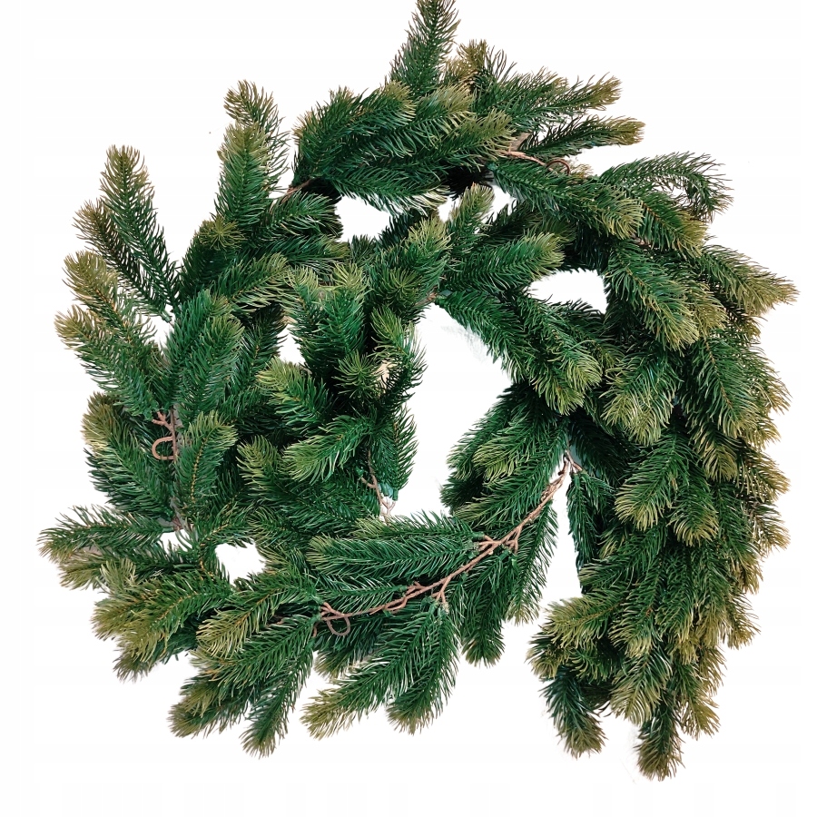 Girlanda ozdoba větvička jehličnanů 180 cm jehličnatá vánoční gesta