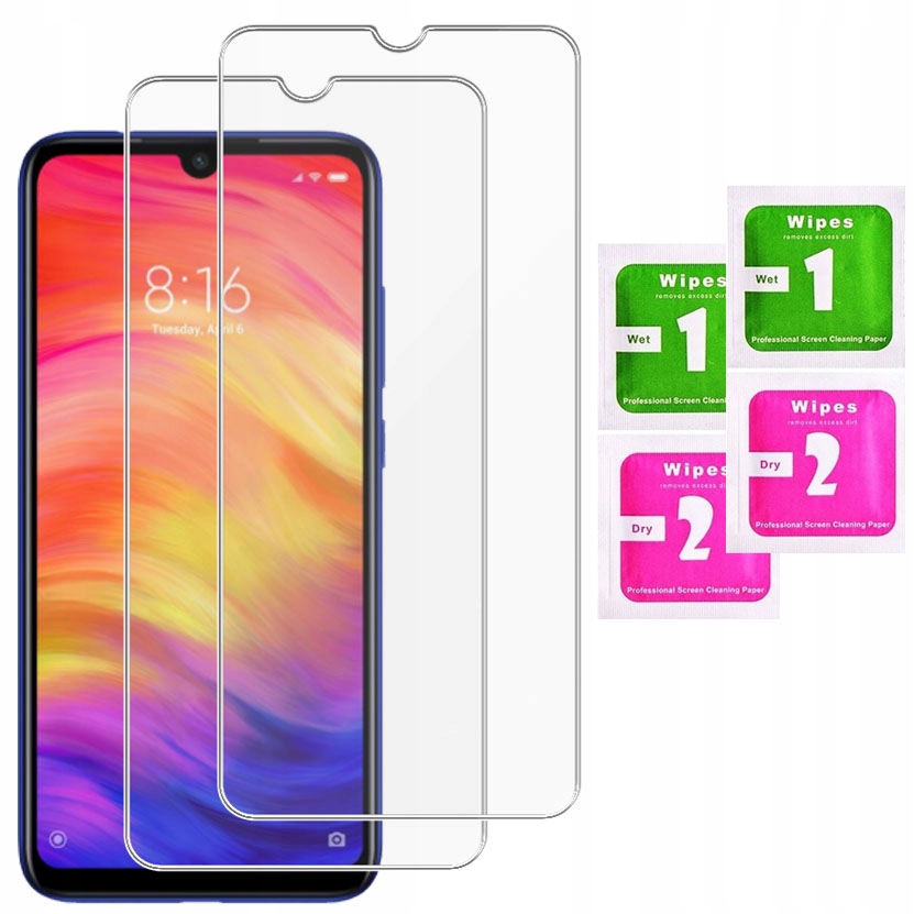 

2x Szkło Hartowane 9H do Xiaomi Redmi Note 7