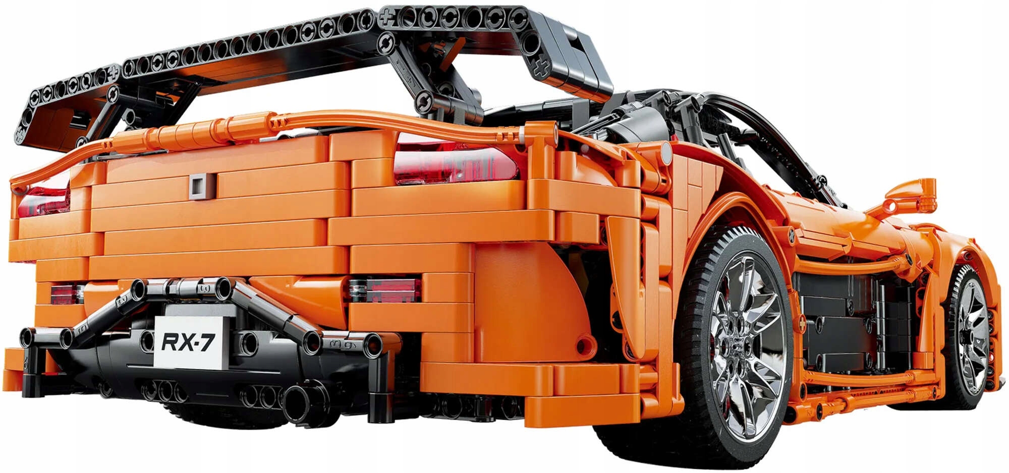 Будівельні блоки Cada АВТОМОБІЛЬ НА ДИСТАНЦІЙНОМУ КЕРУВАННІ MAZDA RX-7 3305el Тип будівельних блоків