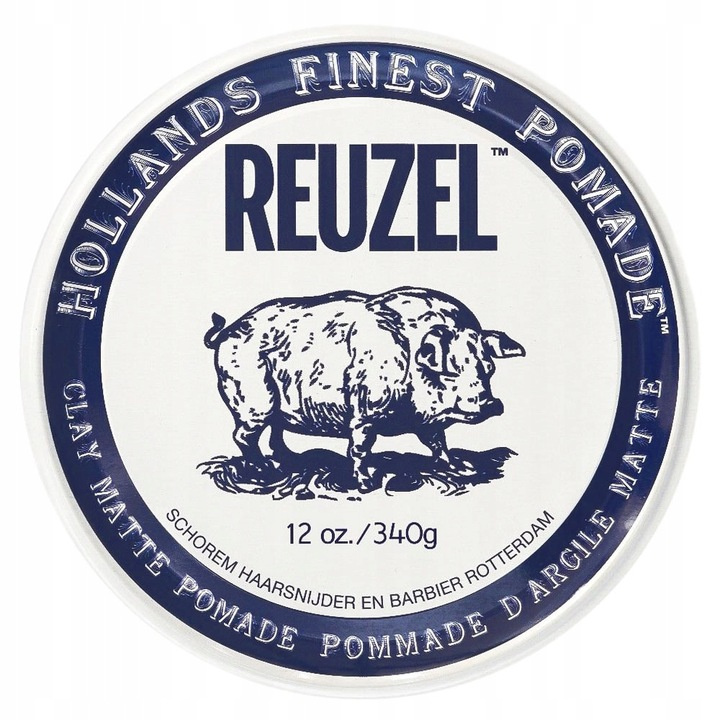 Reuzel Clay Matte Pomade Matująca Pomada 340g
