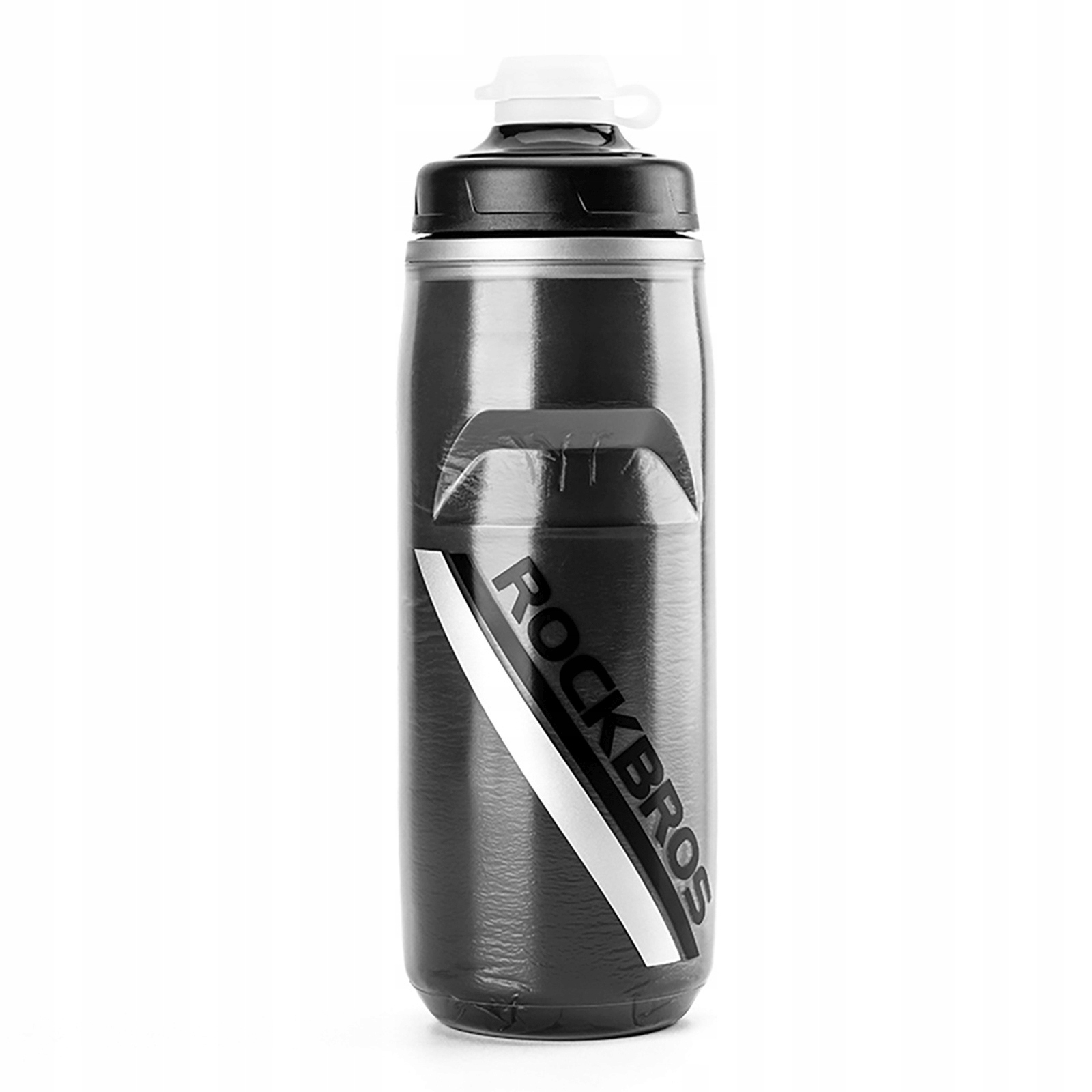 Bidon rowerowy termiczny bez Bpa 620 ml gradient czarny