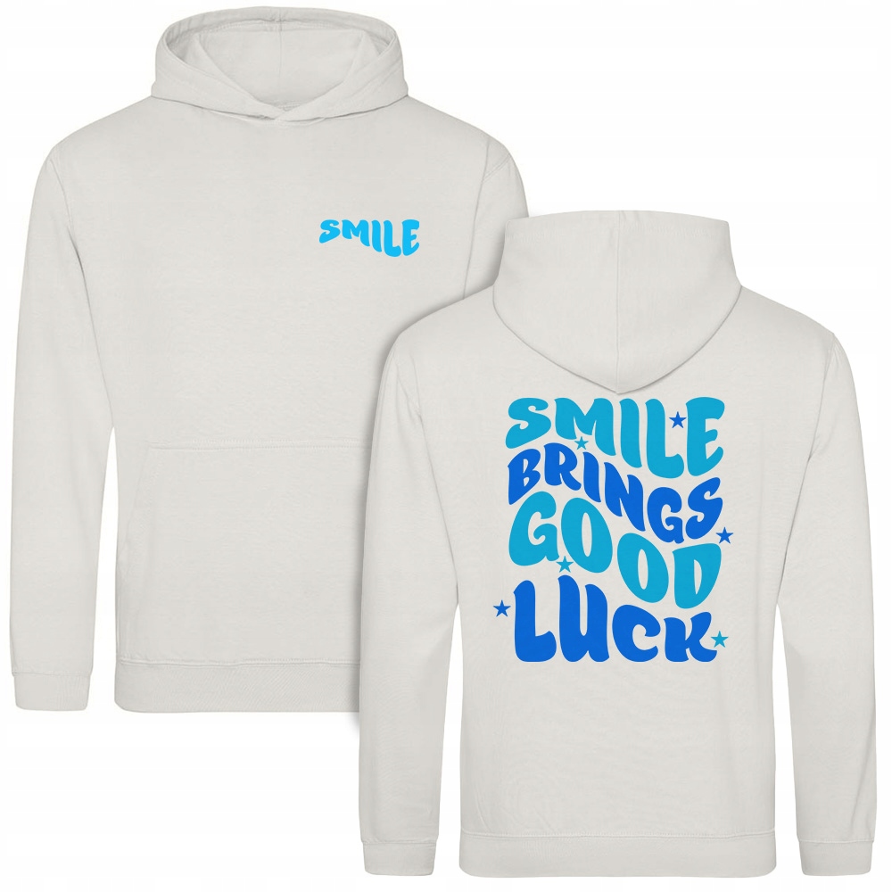 Mikina Vanilla Milkshake s kapucí Smile Pro Mládež vzory Velikost S