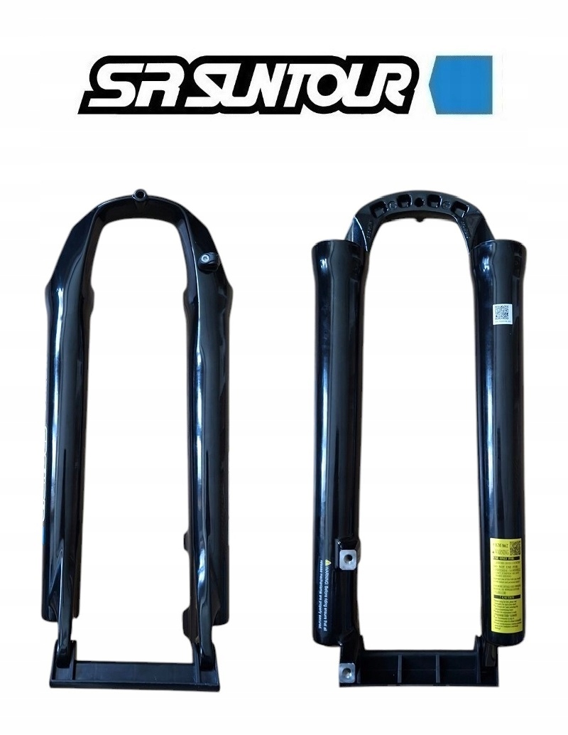 Lagi Golenie Dolne Suntour Xct XCM 29" z goleniami 30mm Czarny Połysk