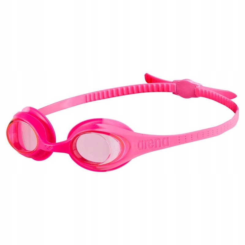 Okulary na basen dla dzieci Arena Spider Kids różowe