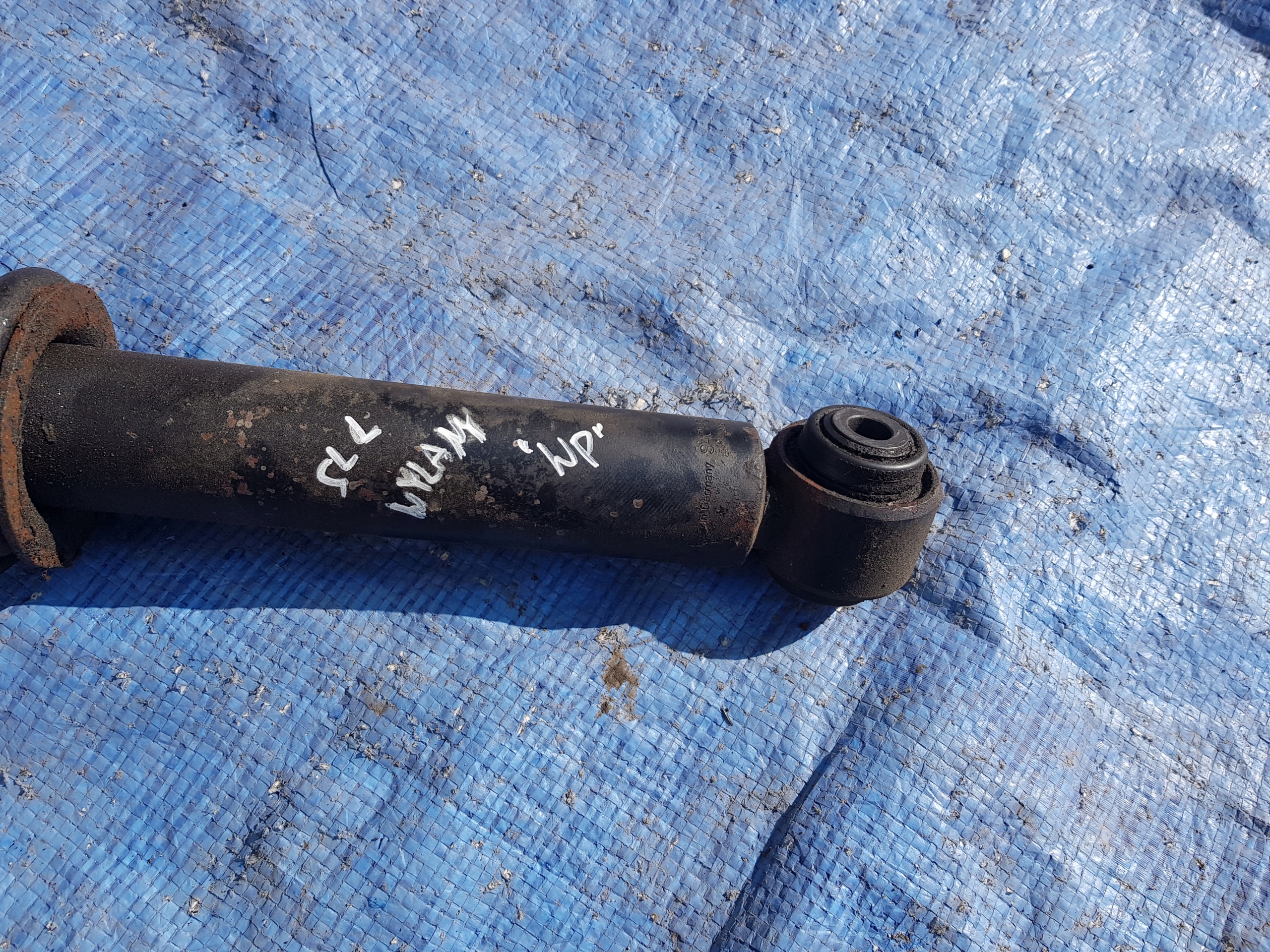 shock absorber rear part left right spring MERCEDES SL R230 W230