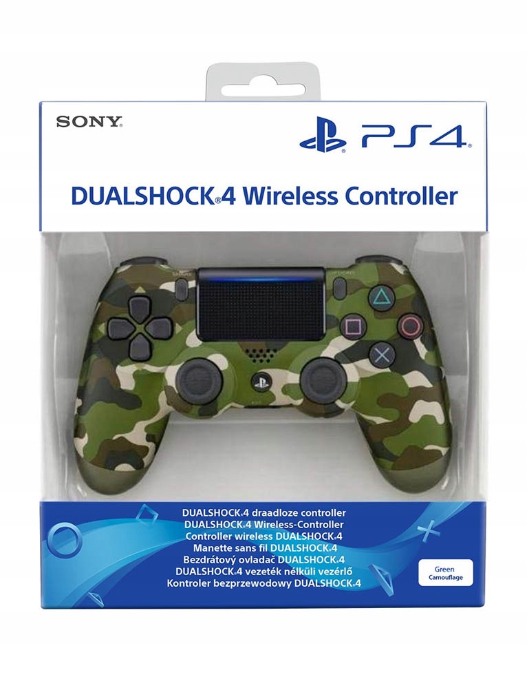Originálny Ovládač Sony Dualshock 4 V2 PS4 Zelený Moro/green Comouflage