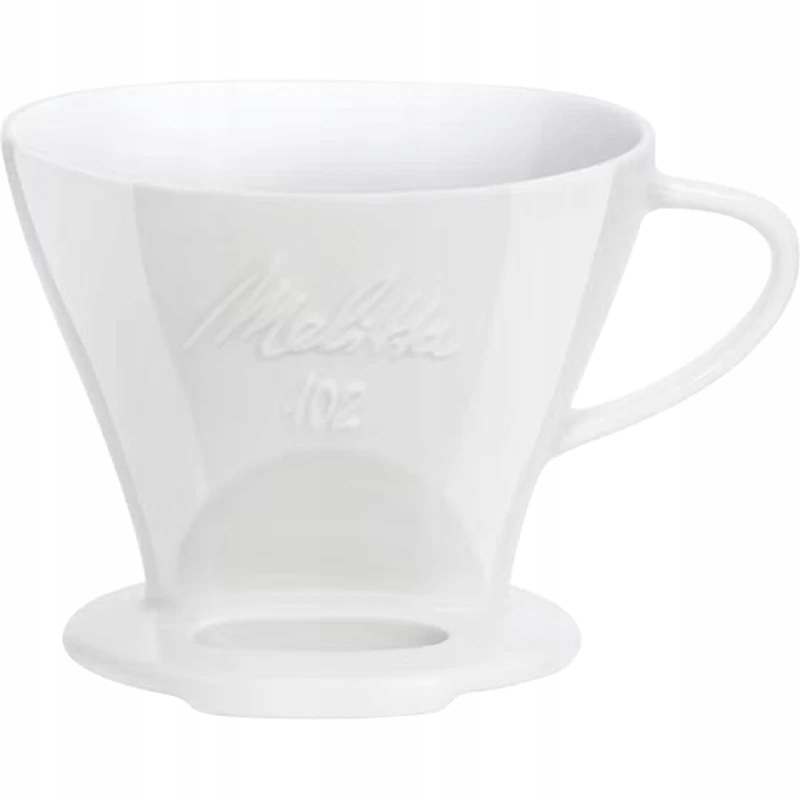 Melitta Porcelanowy filtr do kawy 102 – biały