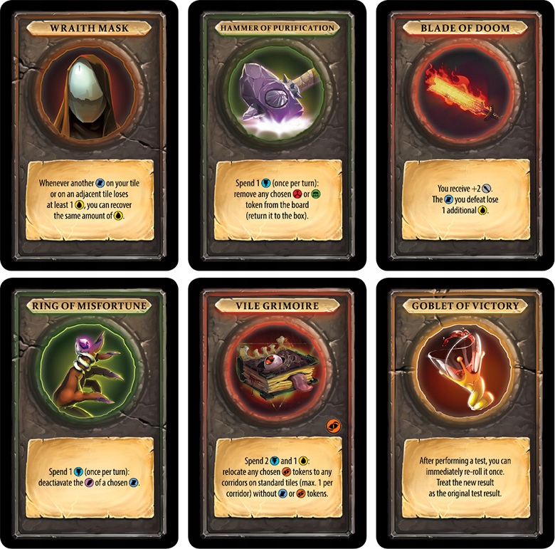 LABYRINTH Paths of Destiny FANTASY board game ENGLISH VERSION (angielska) Wiek gracza 8-11 lat 12-14 lat 15-18 lat 18+