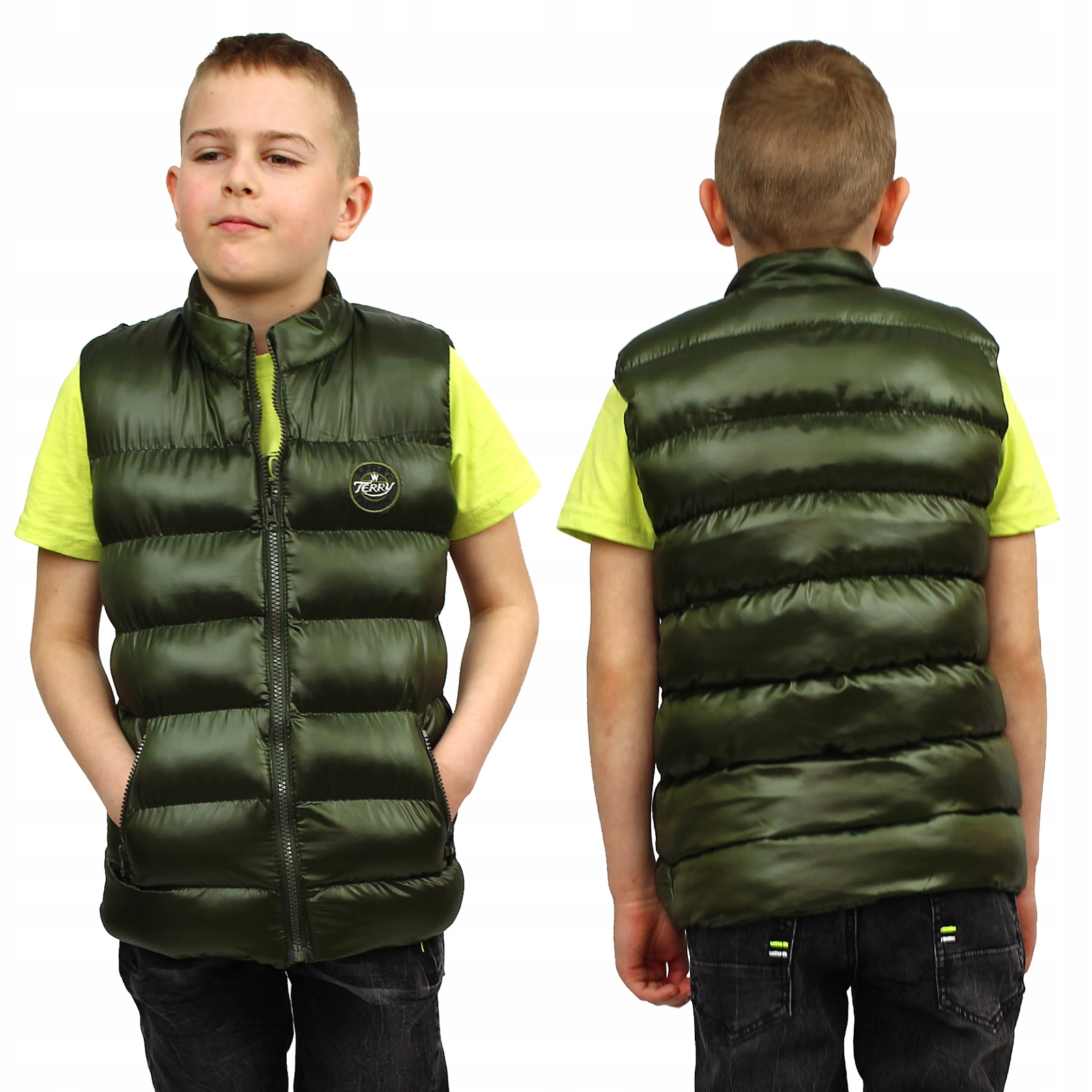 BEZRĘKAWNIK Kamizelka OCIEPLANA Pikowana 92