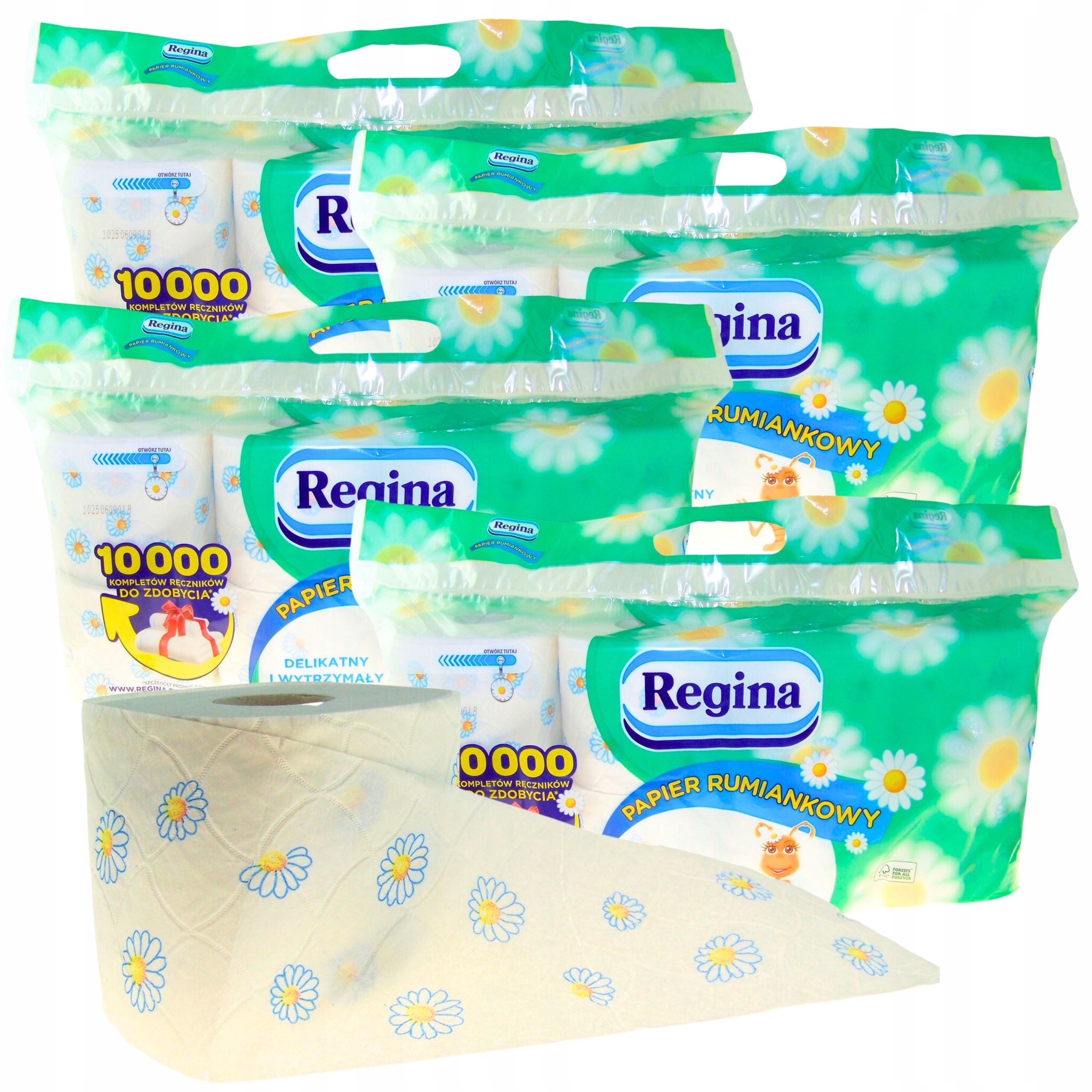 

Papier toaletowy Regina Rumianek 32 rolki (4 opak)