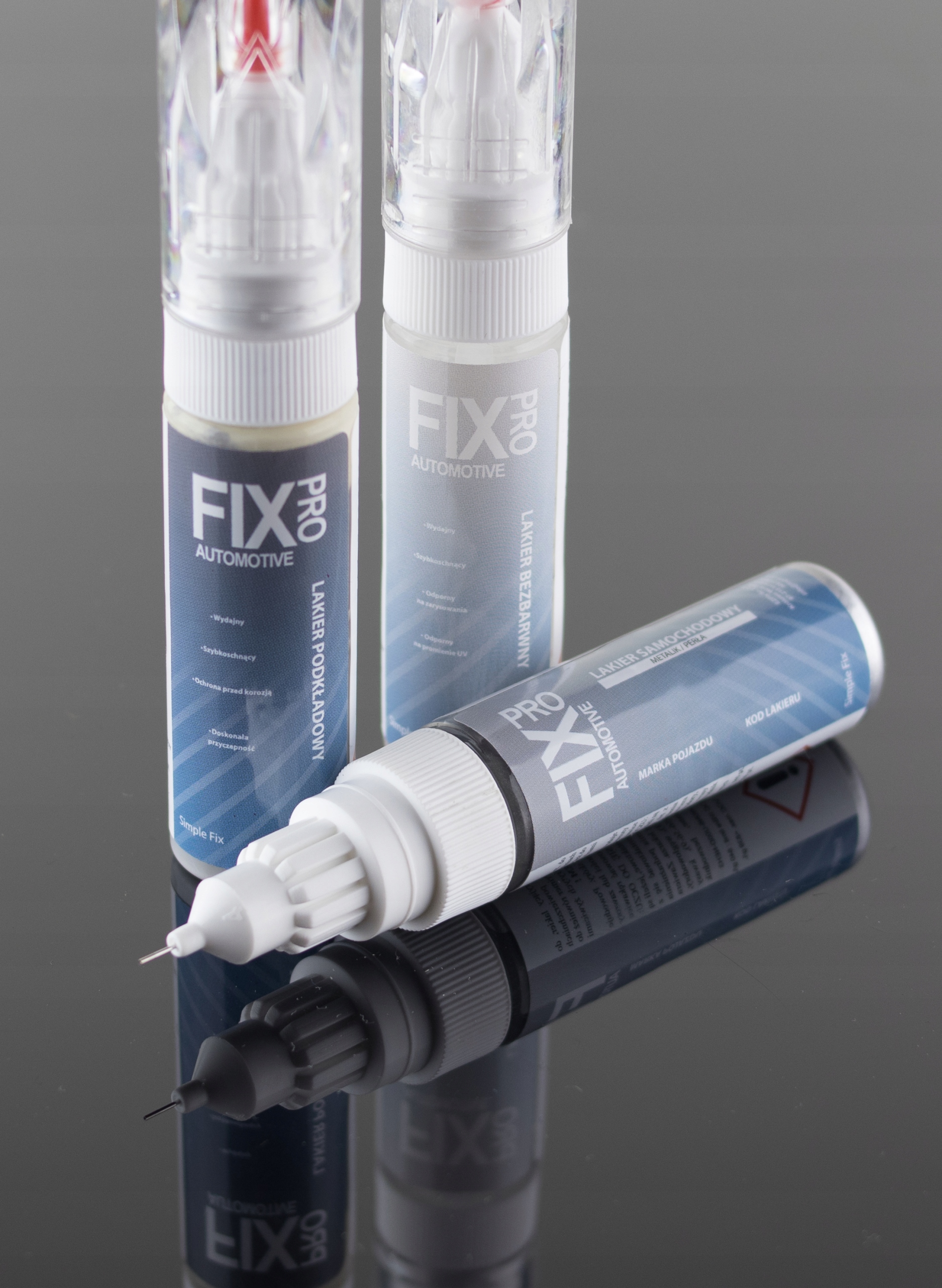 FixPro LAKIER SAMOCHODOWY TOYOTA 3P0 + PODKŁAD + BEZBARWNY 20ml Producent Inny