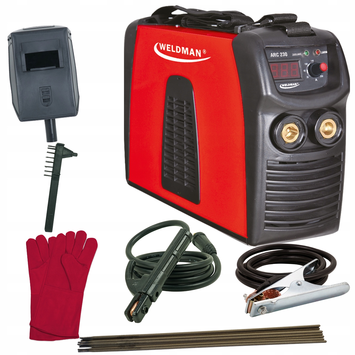 Інверторний зварювальний апарат MMA Weldman ARC 230 230v