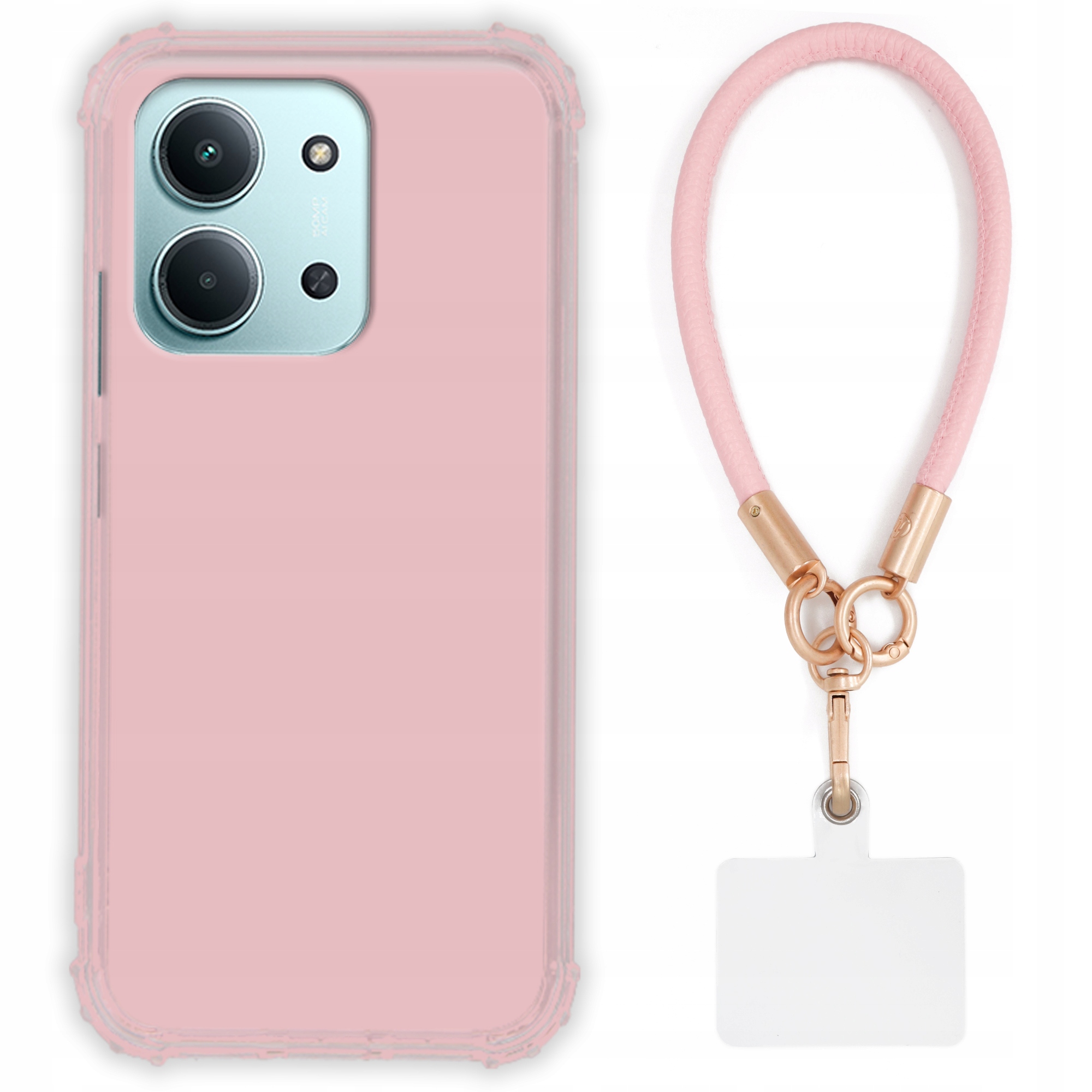 Pouzdro Pro Xiaomi Redmi 15C 4G Case Antishock Pinky Růžové vodítko Sada Tpu