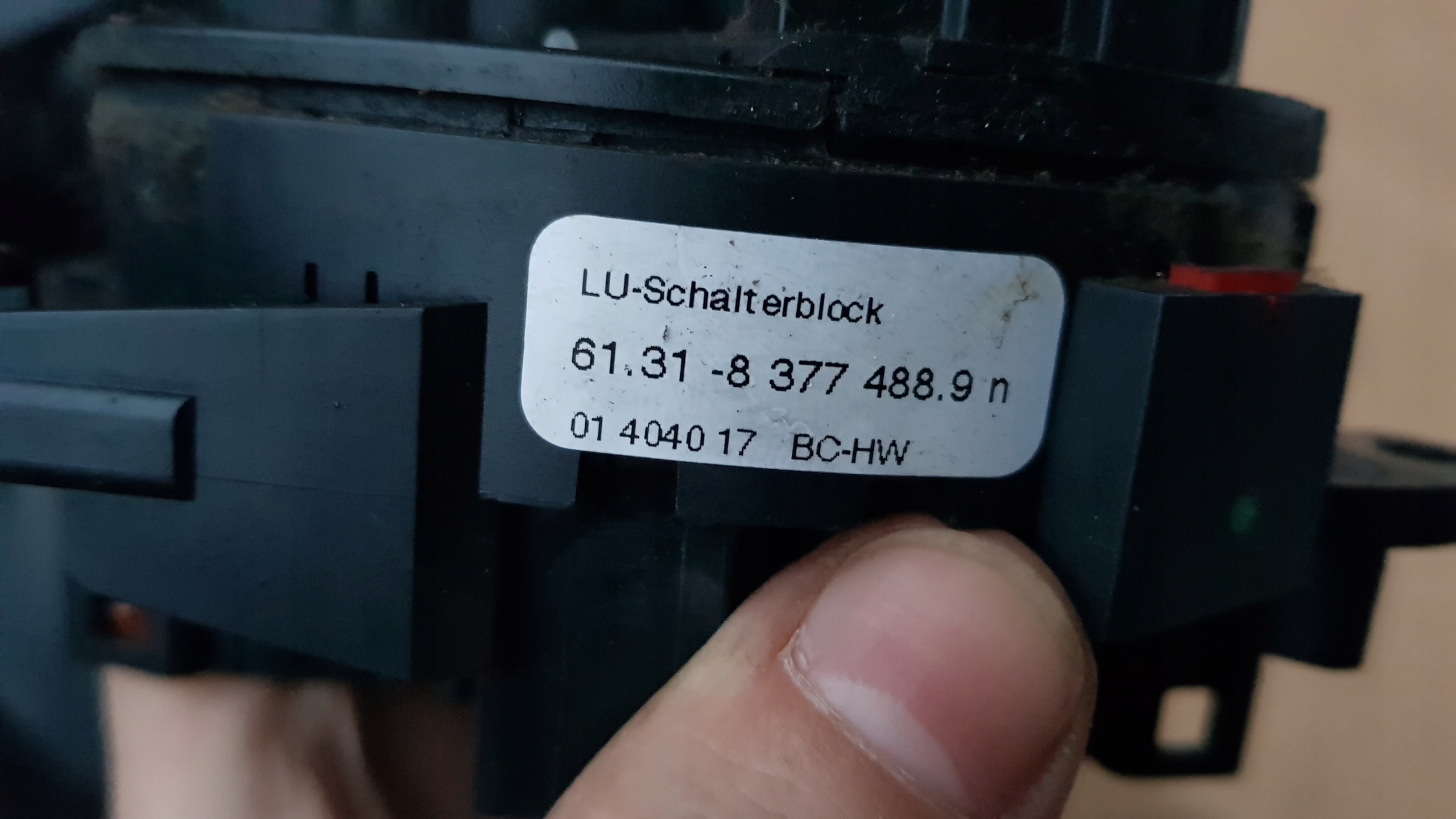 BMW E46 ring ZWIJAK 83774889N