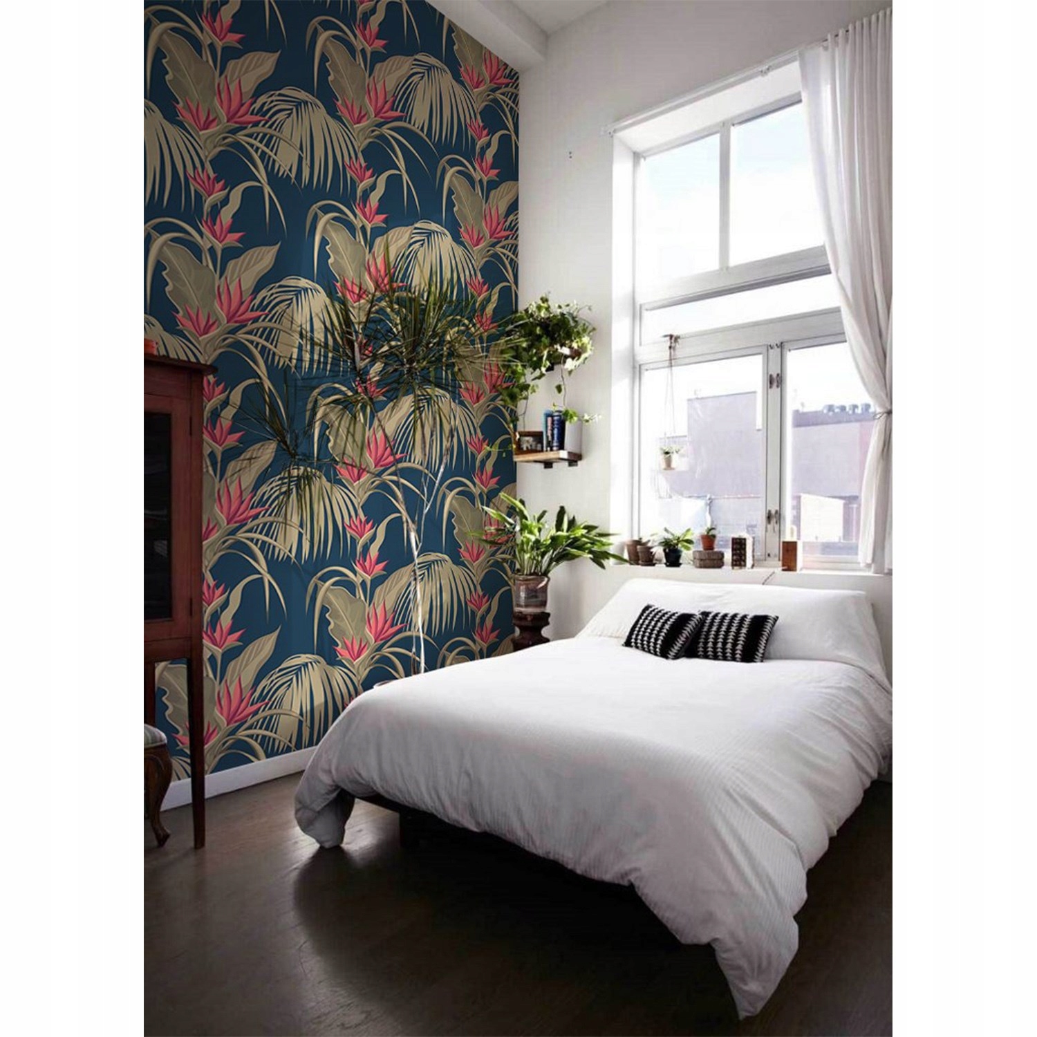 

Fototapeta Kolorowe egzotyczne kwiaty 290x290 cm