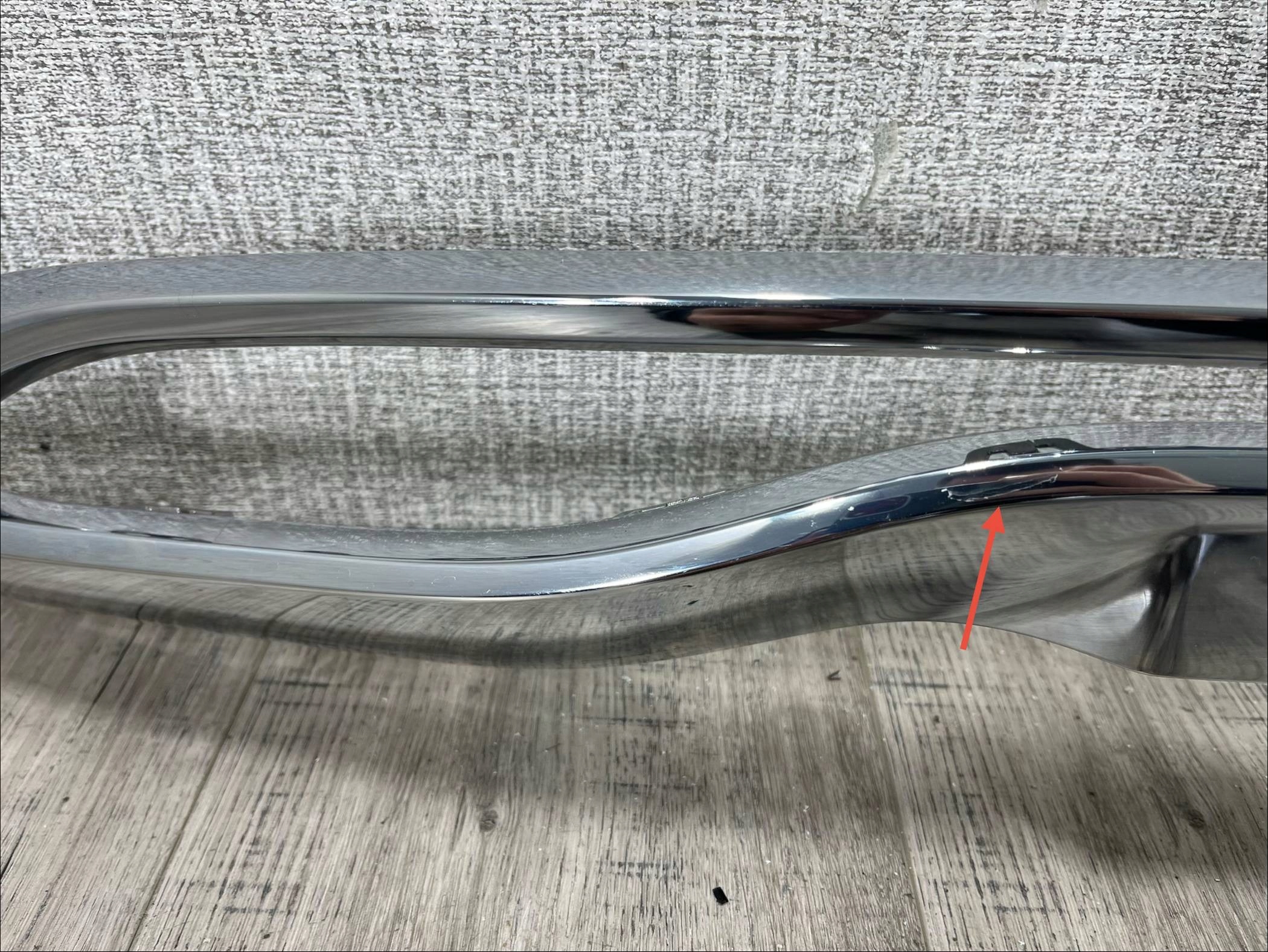 MERCEDES E W213 ALL-TERRAIN 2023-> CHROM diffusore Paraurti posteriore A2148853401
