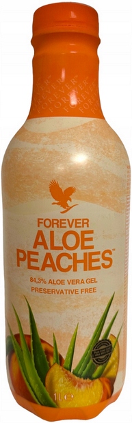 Levně Forever Aloe Peaches Aloe vera nápoj z dužiny aloe broskvový 1 l