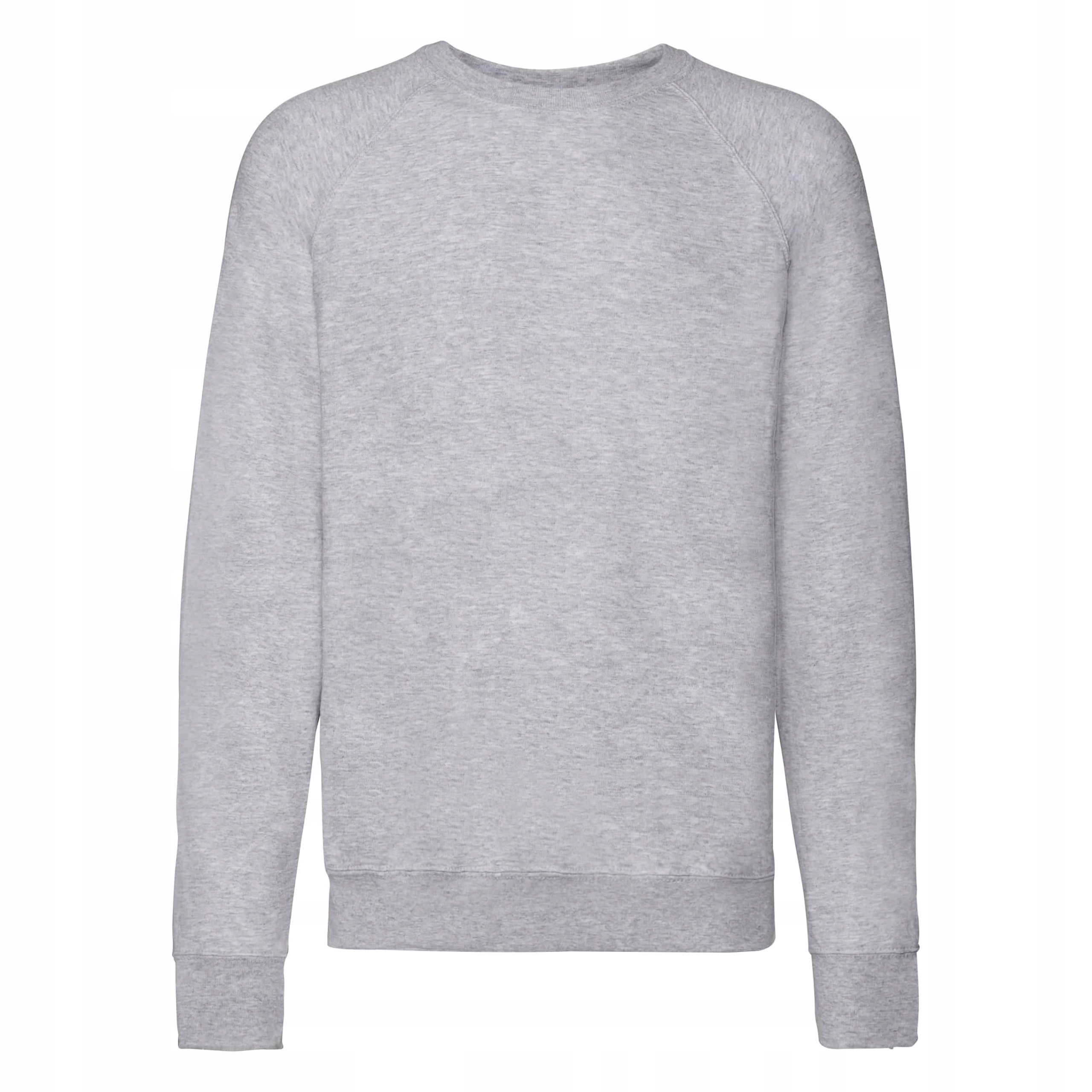 

Lekka bluza Raglan Fruit of the Loom Heat Grey XXL
