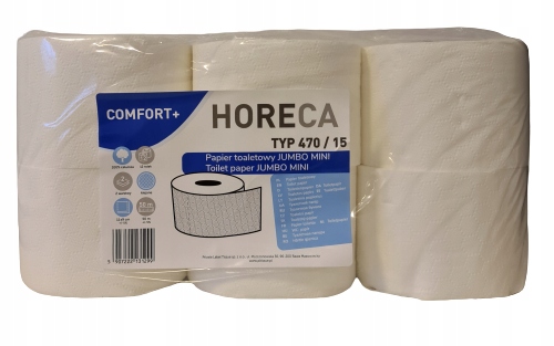 

Papier Toaletowy Horeca Jumbo mini celuloza 2W, 50