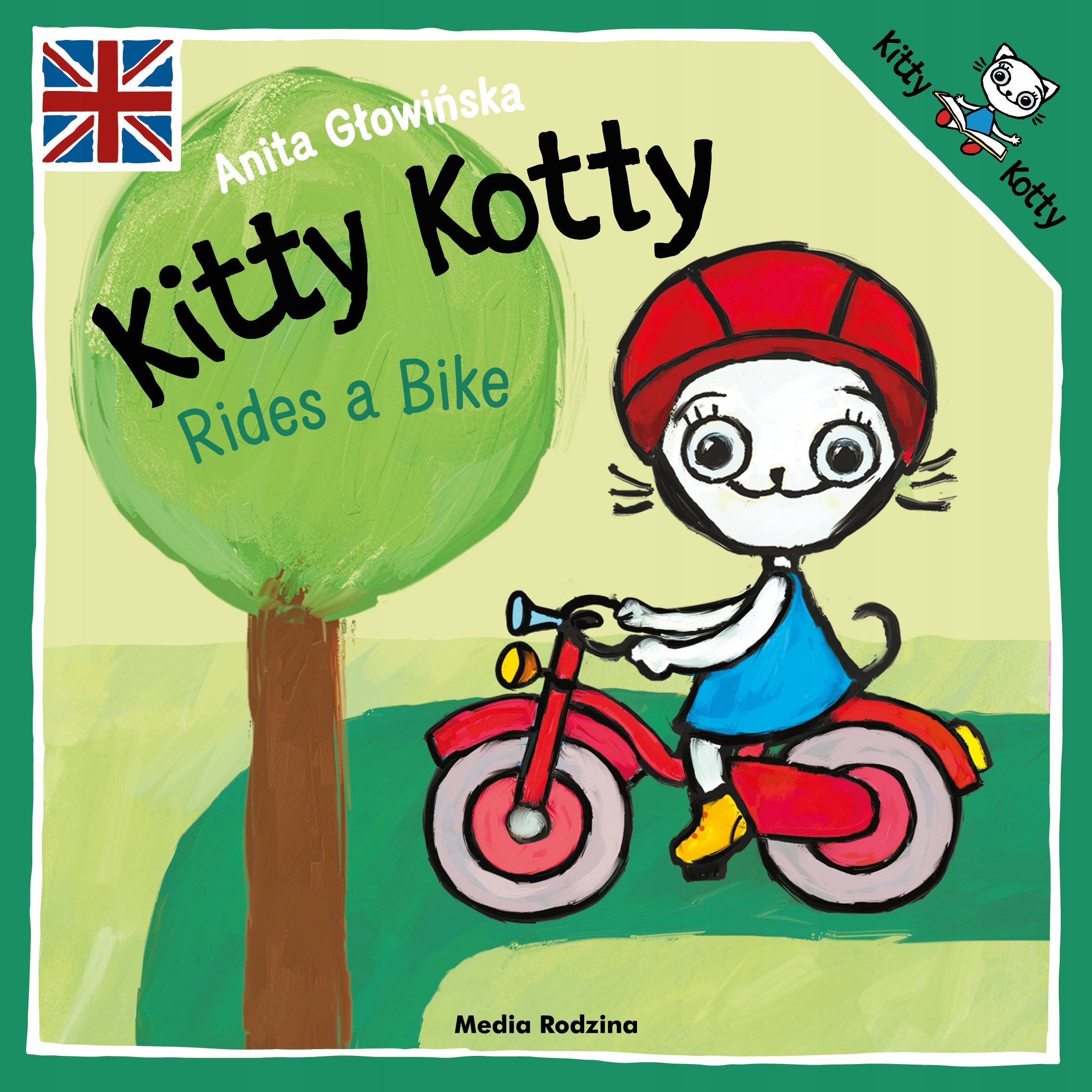 

Kicia Kocia Rides A Bike Po Angielsku Kitty Kot