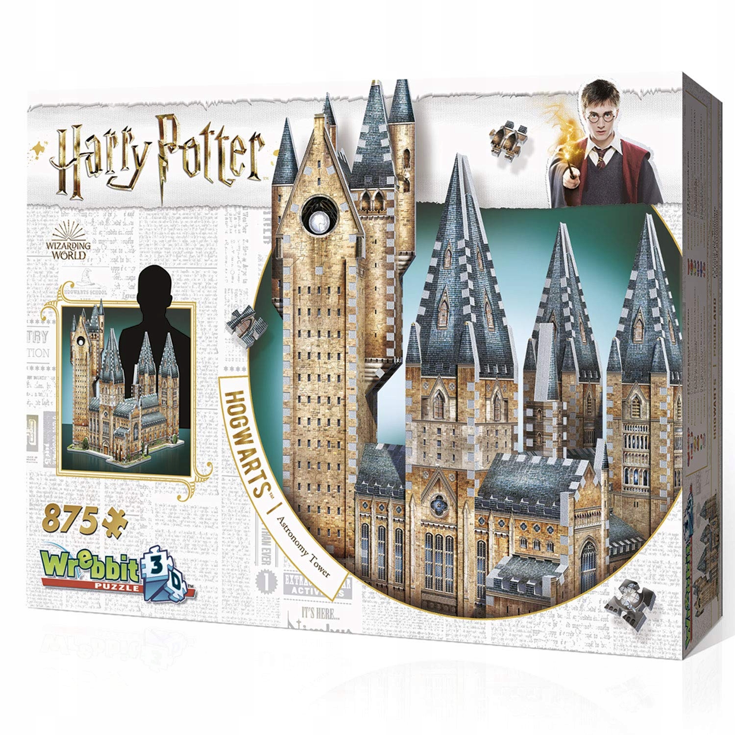 Wrebbit 3D puzzle Harry Potter Rokfortská astronómia