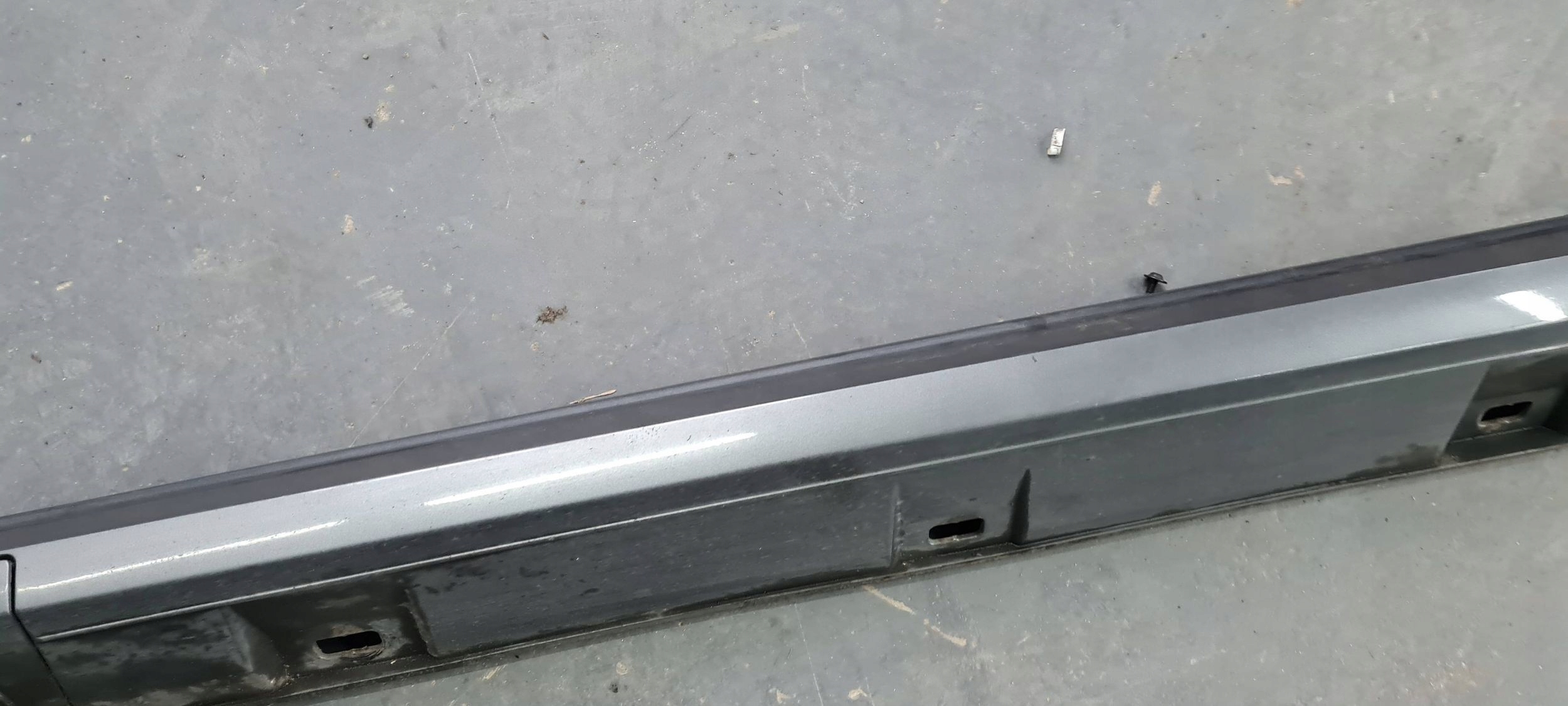 A6 C7 4G LIFT moulding threshold cap left front SLINE LZ7S 4G0853855M