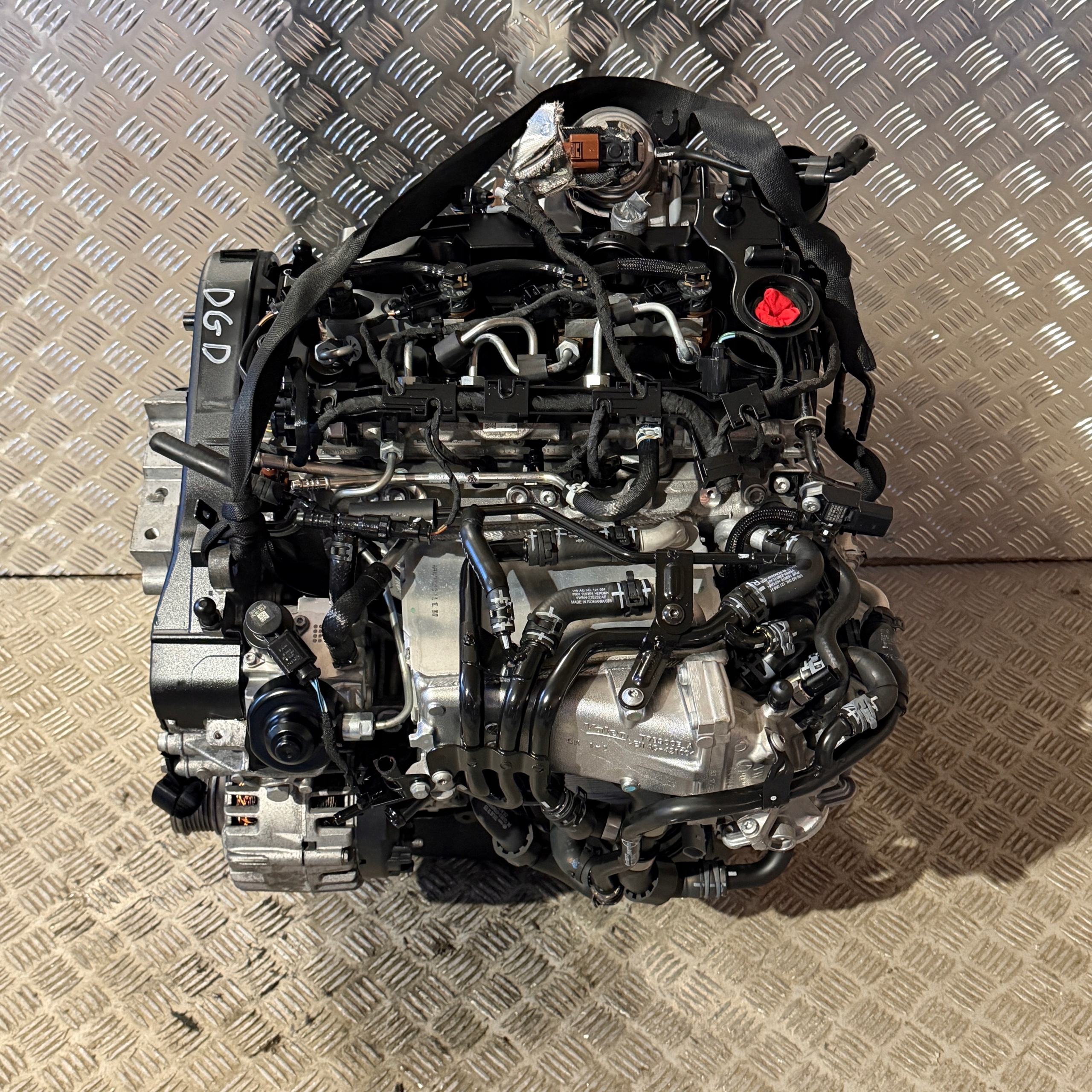 engine MOTOR complete ENGINE DGD 1.6 TDI VW SKODA SEAT 1.6 TDI SYMBOL DGD
