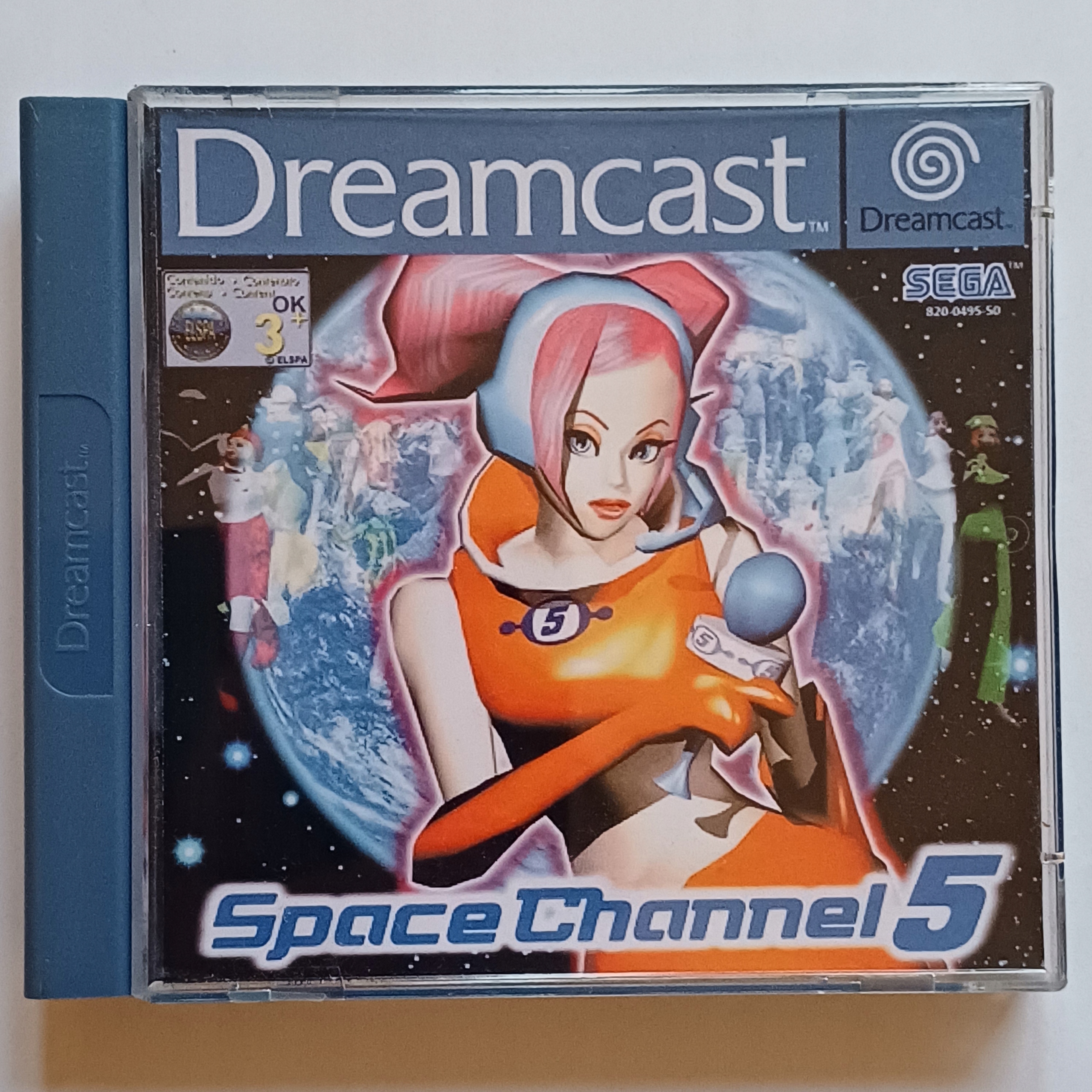 Space Channel 5 Sega Dreamcast pudełkowa