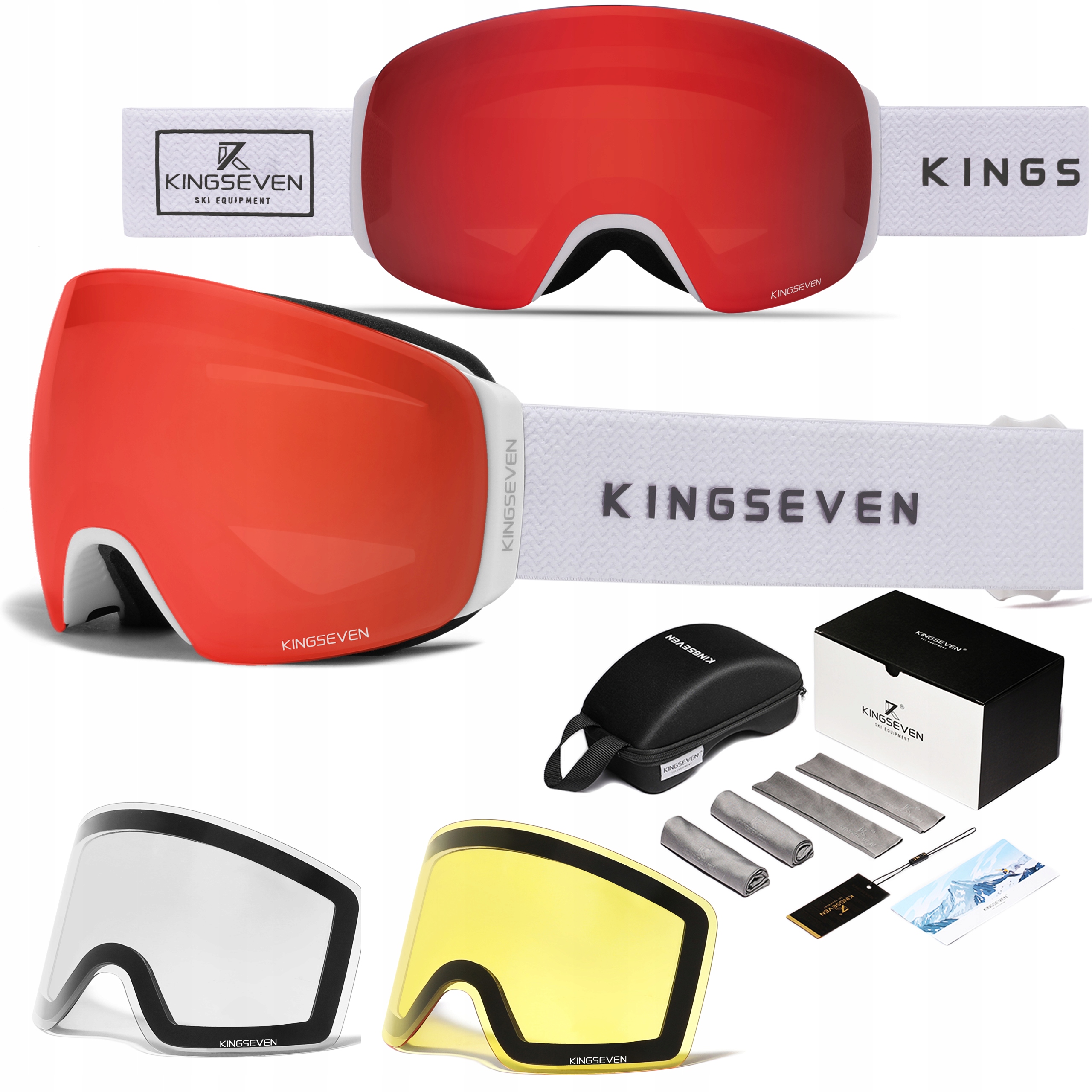 Lyžařské Brýle Snowboardové Brýle Na Lyže Snowboard Vyměnitelné Skla