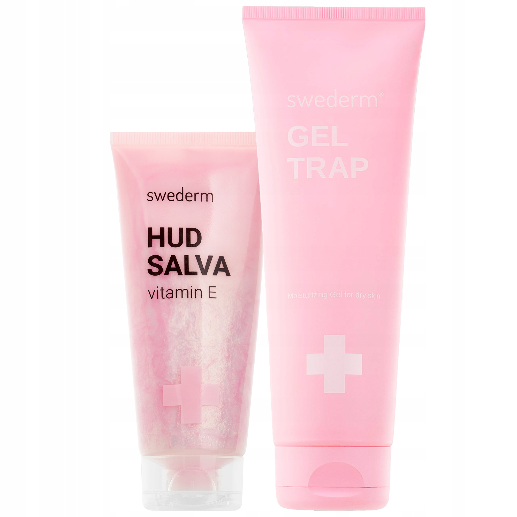 Swederm zestaw Hudsalva vitamin E & Gel Trap balsam do ciała