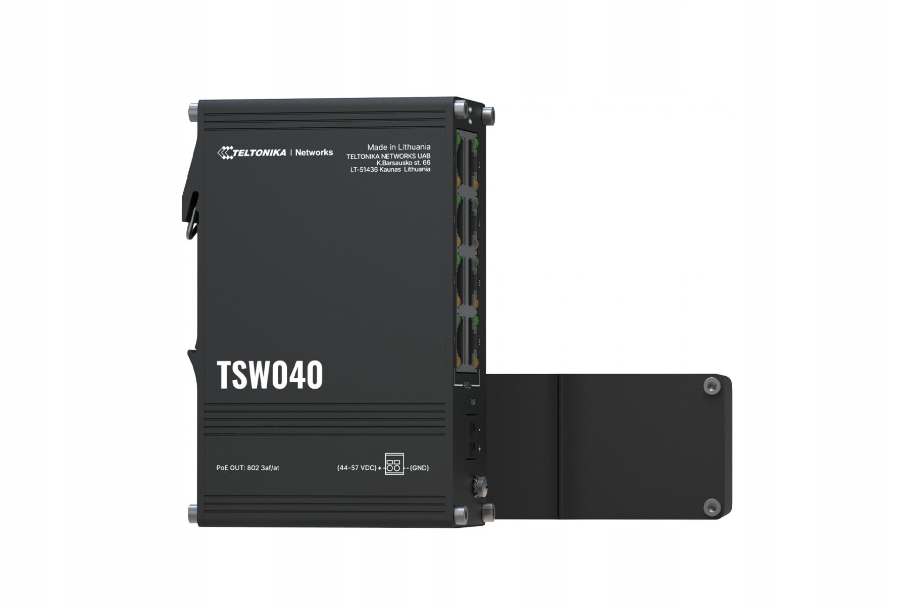 Teltonika TSW040 8 Port 10/100 PoE Industrial unmanaged Switch