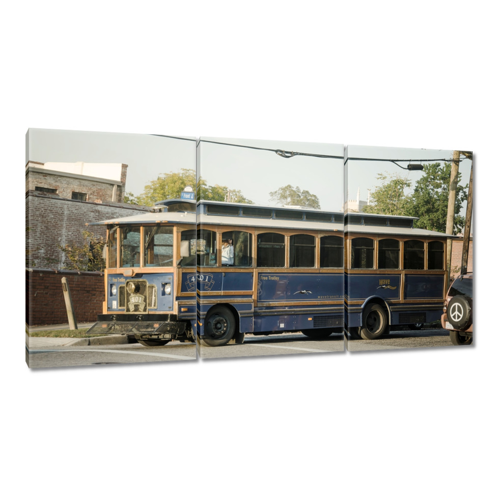 

Obrazy 120x60 Zabytkowy Trolleybus