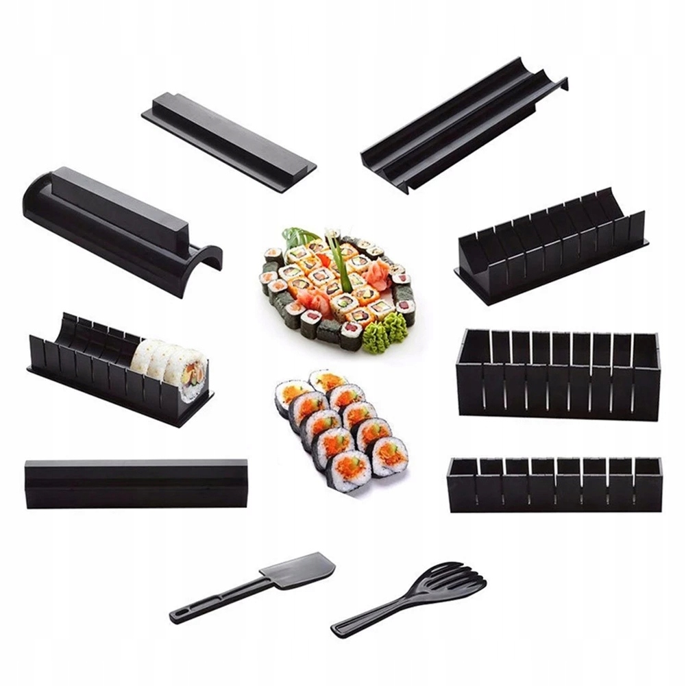 ZESTAW 10 FOREMEK DO SUSHI Forma do sushi KOMPLET