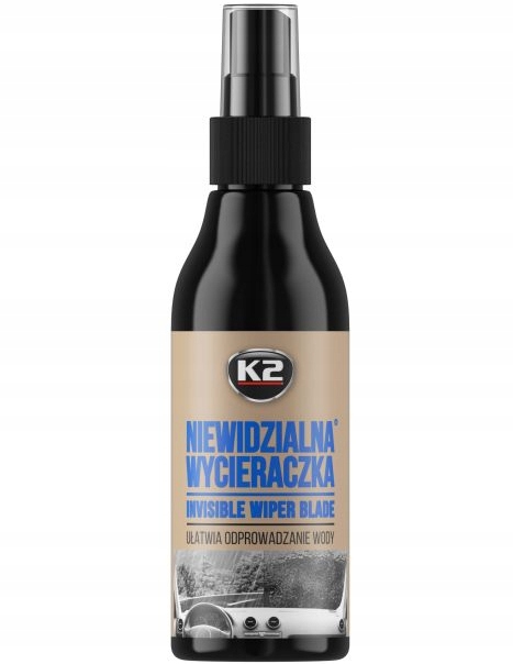 K2 VIZIO NIEWIDZIALNA WYCIERACZKA DO SZYB SAMOCHODOWYCH PŁYN 150 ML